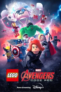 Постер LEGO Marvel Avengers: Красный код 